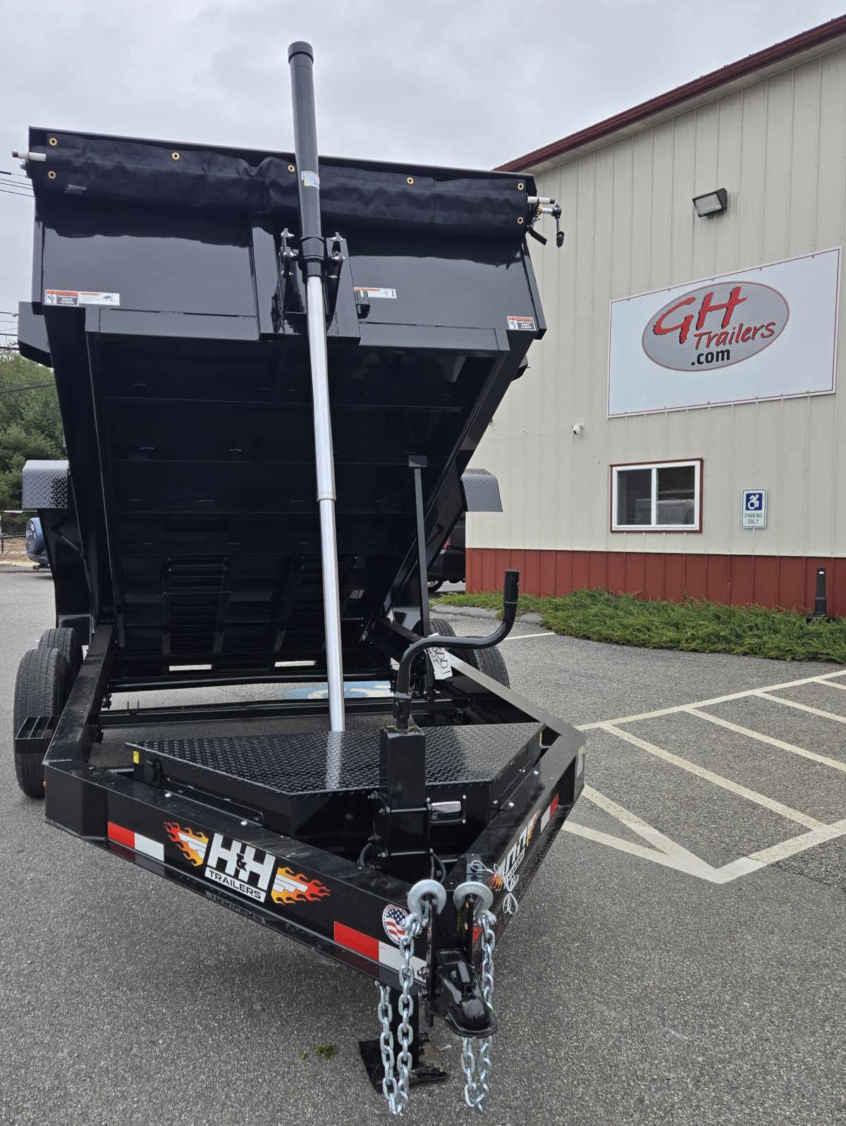 H & H TRAILERS HDBWIT8312-BP-140 7' X 12'